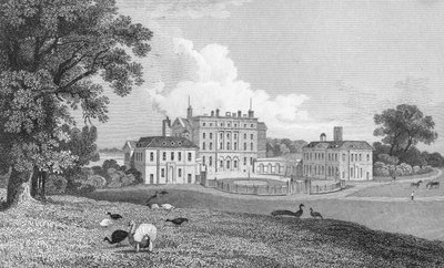 View of Chevening Place, engraved by S. Lacy by Thomas Mann Baynes